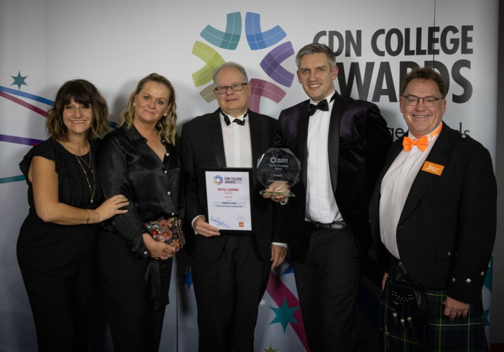 Edinburgh College VR dementia programme wins national award