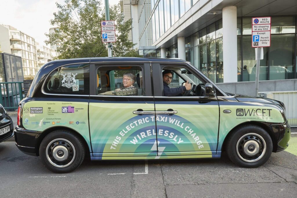 UK’s first wireless charging taxi rank trial ends