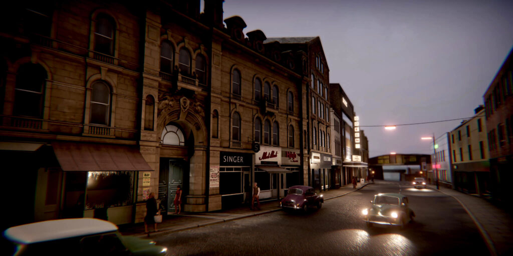 Barnsley of the 1960s reconstructed in CG