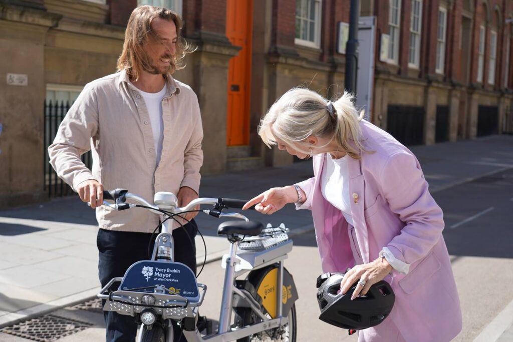 First fully electric public bike hire service in UK