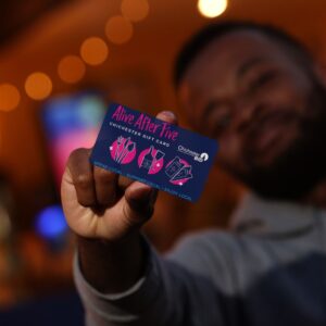 Gift of a night out in Chichester by card