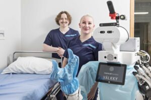 Healthcare robot with electronic skin developed by Scottish team