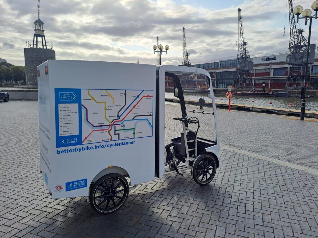 E-cargo bike trial for businesses in Bristol 