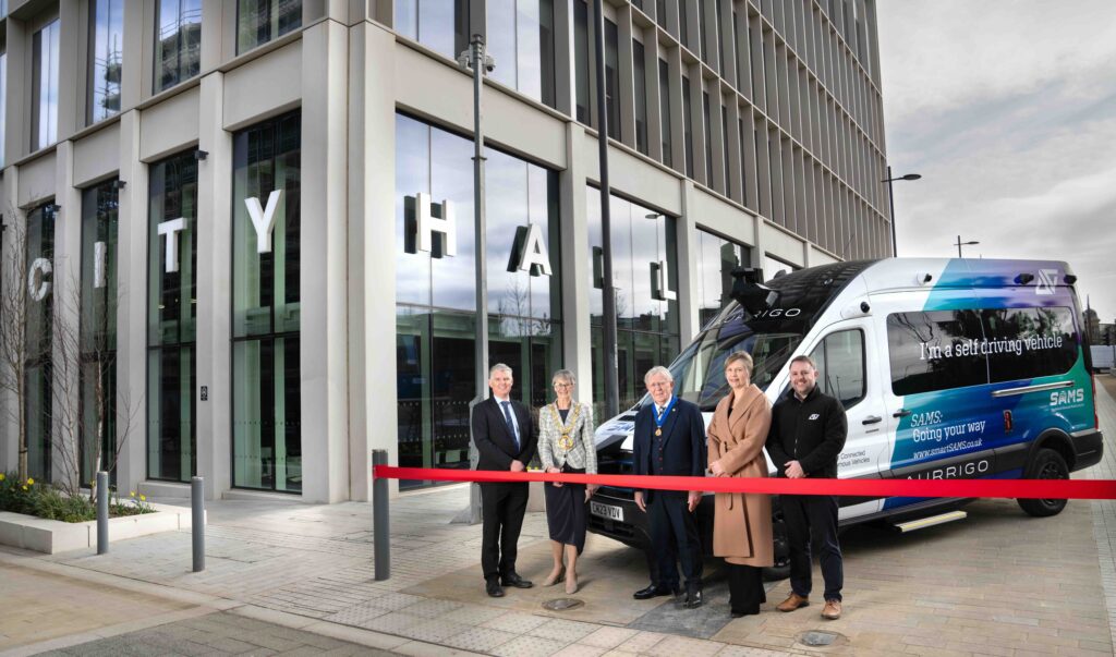 £6m self-driving bus serves Sunderland Royal Hospital 